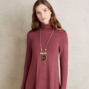 Turtleneck Swing Dress, Maeve, Anthropolgie